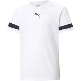Puma Teamrise Jersey Jr puma white/PUMA black-puma white 128