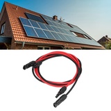 LANTRO JS Solarverlängerungskabel Solarkabel Photovoltaikkabel PPO Wasserdicht für Stromerzeugung (1.5m)