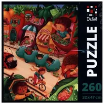 Roter Käfer Puzzle De.tail Obststadt DT200-08