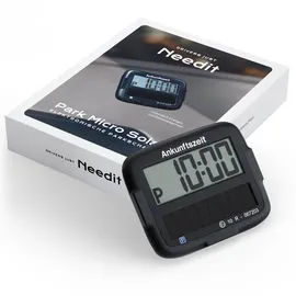 Needit Parkscheibe Park Micro Solar Schwarz