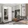 masseno Schwebetürenschrank MIRELLA 120 x 216 x 61 cm Weiß