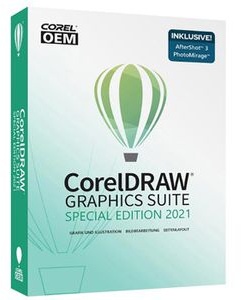 Corel Grafiksoftware DRAW Graphics Suite 2021, Special Edition, Windows, DVD, Vollversion
