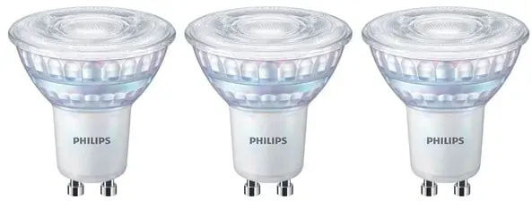 LED-Lampe Spot 2.6W/922-927 (35W) 36° WarmGlow Dimmable 3-pack GU10