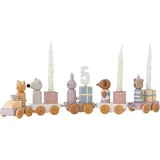 Bloomingville Junaid Geburtstagsdekoration, mehrfarbig, FSC®100%, MDF