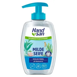 Handsan Hand San Milde Seife Mizellen-Formel 300ml pH-neutral auch zur Gesichtsreinigung