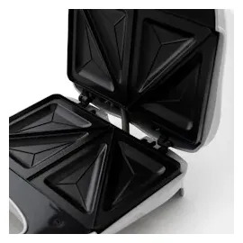 DCOOK Sandwichmaker Doppel, Schwarz, Standard