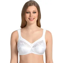 Anita (Since 1886 Damen BH - Safina, Entlastungs-BH, Cup-Größe D, Stickerei, Mikrofaser Weiß 95D