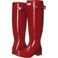 HUNTER Damen Original Short Gummistiefel, Rot Military Red, 43 EU - 43 EU