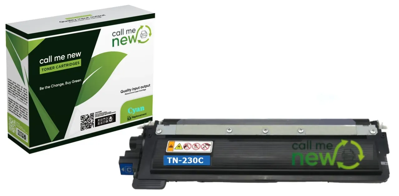 Callmenew Toner für Brother TN-230 cyan DCP 9010 HL 3000 3040 3070 MFC 9120 9320