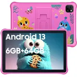 Blackview Oscal Pad 50 Kinder-Tablet für Kinder 7 Zoll Android 13 Tablet rosa