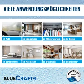 Bluecraft 10x 1 kg Raum Luftentfeuchter Granulat im Vliesbeutel