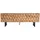 FineBuy FB110656 TV Schrank Lowboard 160 cm Braun Massivholz