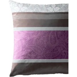 BIERBAUM 4954 Paisley Lila 155 x 220 cm + 2 x 80 x 80 cm