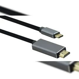 helos HDMI-Kabel 1,80 m Schwarz