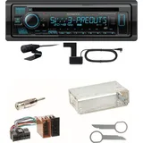 Kenwood KDC-BT960DAB Bluetooth DAB Einbauset für Mercedes SLK R170 W208 W210