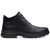 CLARKS Rockie 2 Up Gtx - Schwarz Leder Größe: 42 Normal - Schwarz - 42