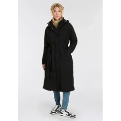 Funktionsmantel ICEPEAK "BRAZORIA", Damen, Gr. 40, schwarz, Obermaterial: 100% Polyester. Futter: 100% Polyester. Wattierung: 100% Polyester, sportlich, Mäntel