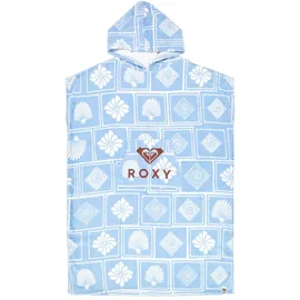Roxy Stay Magical Printed Poncho - Cerulean shell yeah s), - One Size