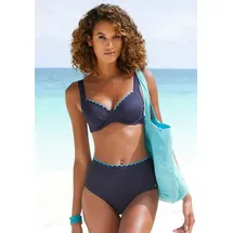 LASCANA Bikini-Top Damen Blau 46 Cup C