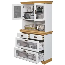 OTTO home Buffet Rügen 95 x 40 x 168,3 cm Weiß