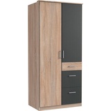 WIMEX Kleiderschrank »Click«, grau