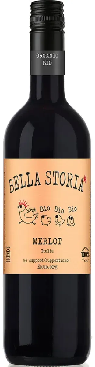 Cielo e Terra Bella Storia Merlot Bio/Vegan Rotwein halbtrocken 0,75 l | 2024