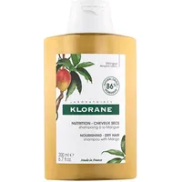 Klorane Klorane, Shampoo, Nährendes Shampoo mit Mango (200 ml, Flüssiges Shampoo)