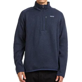 Patagonia Better Sweater 1/4 Zip Fleecejacke Herren Blau XL