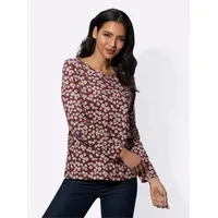 Classic Basics Langarmshirt Rot 48