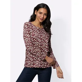 Classic Basics Langarmshirt Rot 48