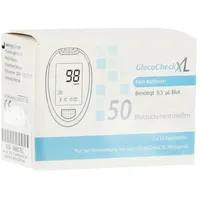 1001 Artikel Medical GLUCO CHECK XL Blutzuckermessgerät Set mg/dl