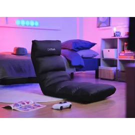 Trust GXT 718 Rayzee Gaming-Floor-Stuhl, Schwarz