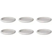 BUTLERS Dessertteller Ø 12 cm Creme 6er Set