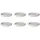 BUTLERS Dessertteller Ø 12 cm Creme 6er Set