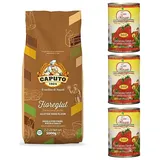 Caputo Fioreglut Glutenfreies Mehl 1kg 3x Zia Rosa DOP Pomodoro San Marzano 400g