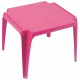 PROGARDEN Tavolo Kinder-Stapeltisch 50 x 50 x 44 cm pink