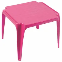 PROGARDEN Tavolo Kinder-Stapeltisch 50 x 50 x 44 cm pink