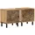 vidaXL Nachttische 2 Stk. 40x33x46 cm Massivholz Mango