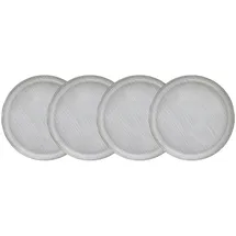 BUTLERS HENLEY Frühstücksteller Ø21 cm grau 4er Set