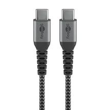 goobay USB-C 0,5 m Grau