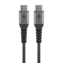 goobay USB-C 0,5 m Grau