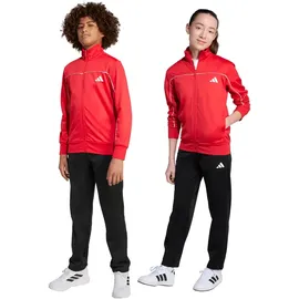 adidas Tricot Colour Pop Trainingsanzug Rot/Weiß 176