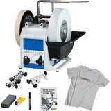 Tormek T8 Naßschleifmaschine Schärfsystem Schleifmaschine 421385 + T-Shirt Gr.XL