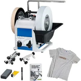 Tormek T8 Naßschleifmaschine Schärfsystem Schleifmaschine 421385 + T-Shirt Gr.XL