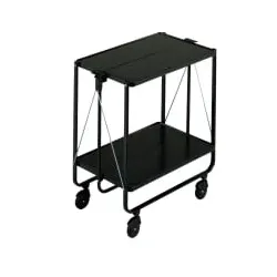 LEIFHEIT Side-Car Servierwagen 74237 , Farbe: schwarz