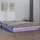 vidaXL Massivholzbett 120 x 200 cm Braun