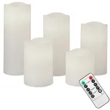 monzana LED Kerzen 10er-Set inkl Fernbedienung