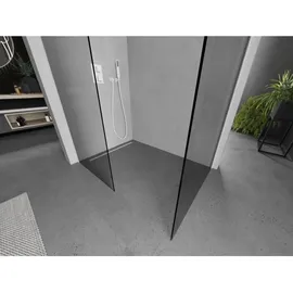 Mexen Kioto Walk-In-Dusche 90 x 200 cm transparent/weiß 800-090-202-20-00-070