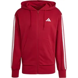 adidas Essentials 3-Streifen French Terry, Herren KR2701 - active maroon/white S