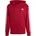 3-Streifen French KR2701 active maroon/white S